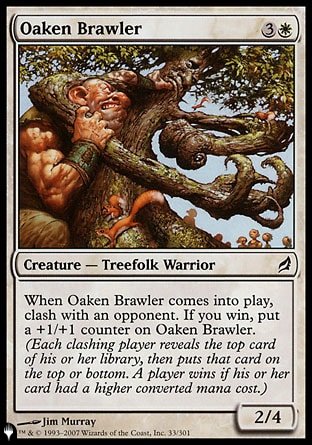 Oaken Brawler [The List] | Card Merchant Takapuna