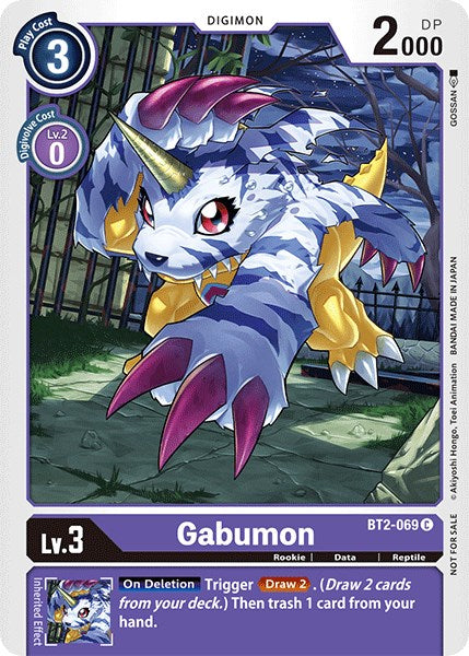 Gabumon [BT2-069] (Official Tournament Pack Vol.3) [Release Special Booster Promos] | Card Merchant Takapuna