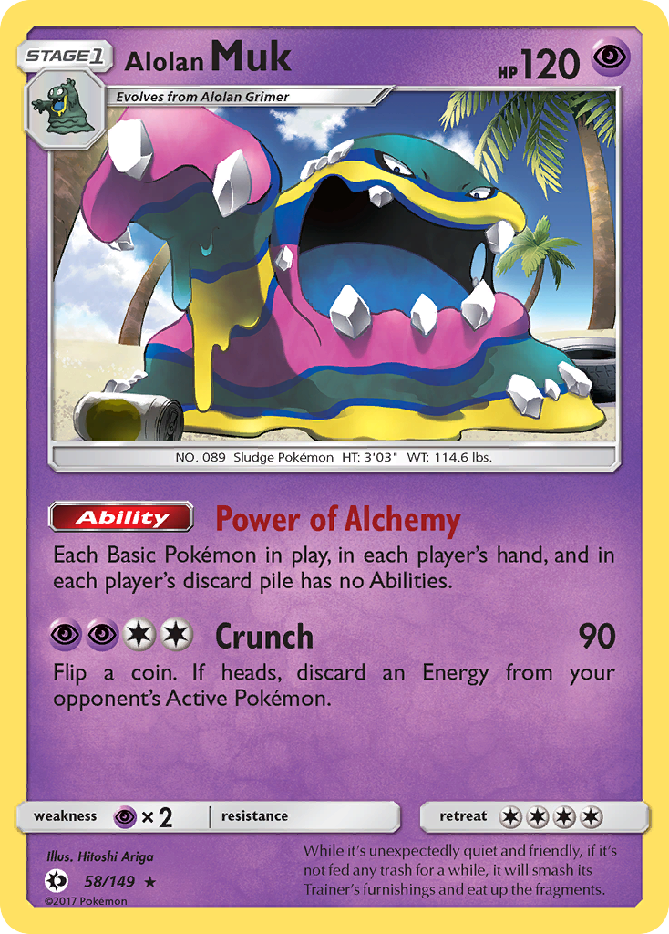 Alolan Muk (58/149) [Sun & Moon: Base Set] | Card Merchant Takapuna