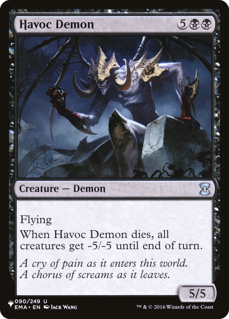 Havoc Demon [The List] | Card Merchant Takapuna