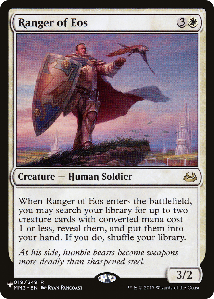 Ranger of Eos (MM3) [The List Reprints] | Card Merchant Takapuna