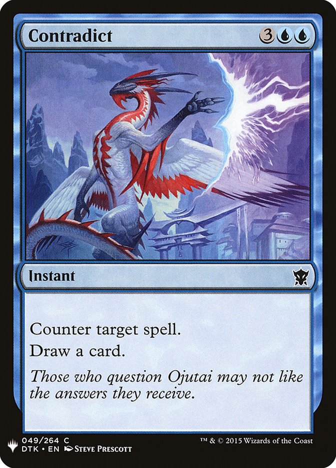 Contradict [Mystery Booster] | Card Merchant Takapuna