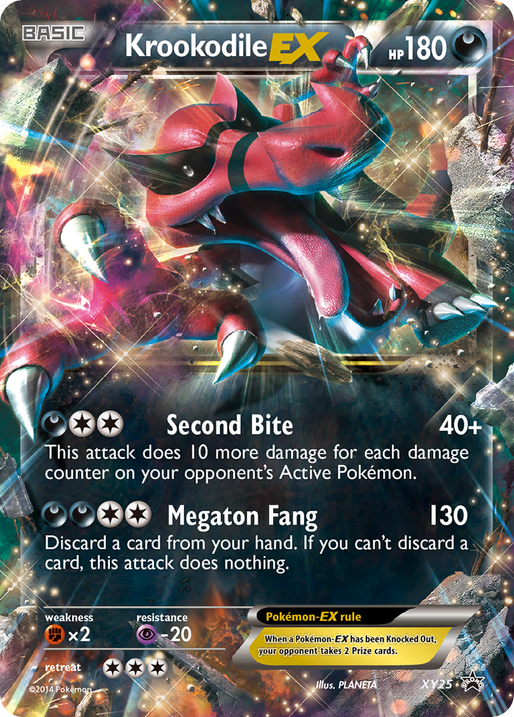 Krookodile EX (XY25) [XY: Black Star Promos] | Card Merchant Takapuna