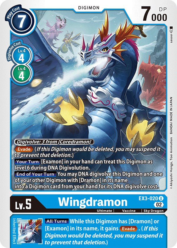 Wingdramon [EX3-020] [Draconic Roar] | Card Merchant Takapuna