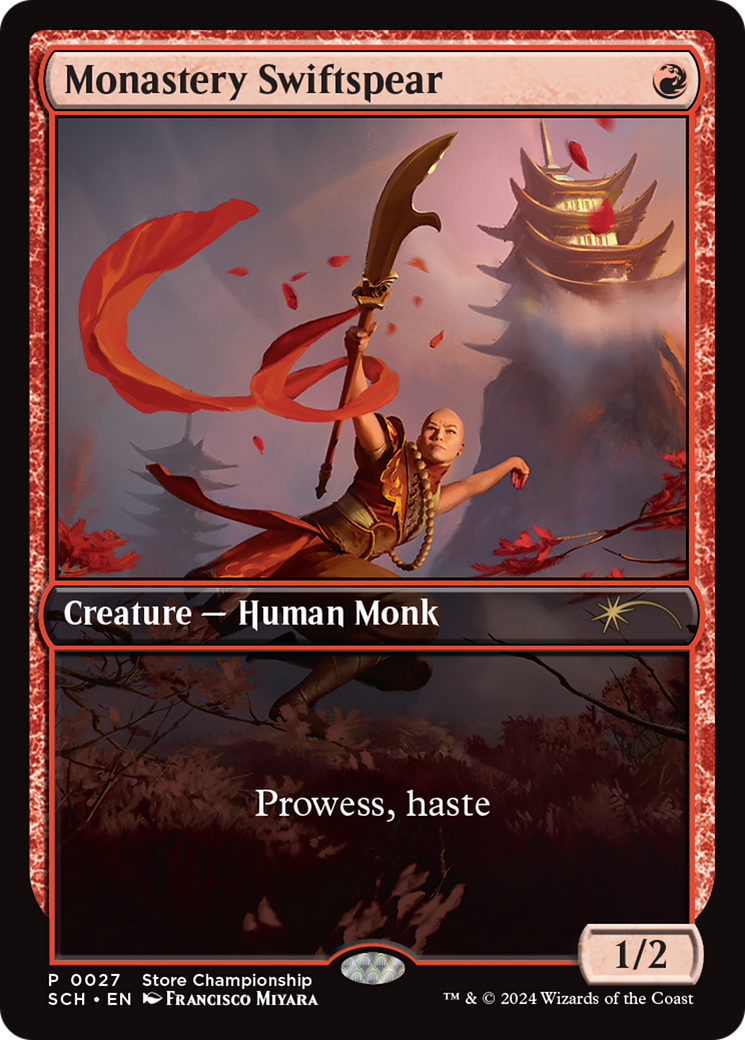 Monastery Swiftspear [Store Championships 2024] | Card Merchant Takapuna