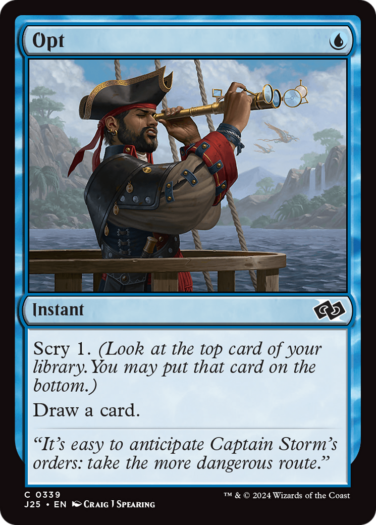 Opt [Foundations Jumpstart] | Card Merchant Takapuna