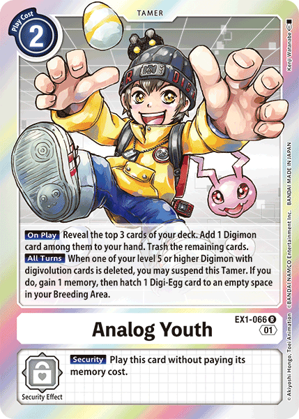 Analog Youth [EX1-066] [Classic Collection] | Card Merchant Takapuna