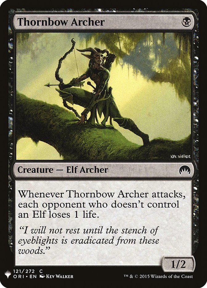 Thornbow Archer [Mystery Booster] | Card Merchant Takapuna