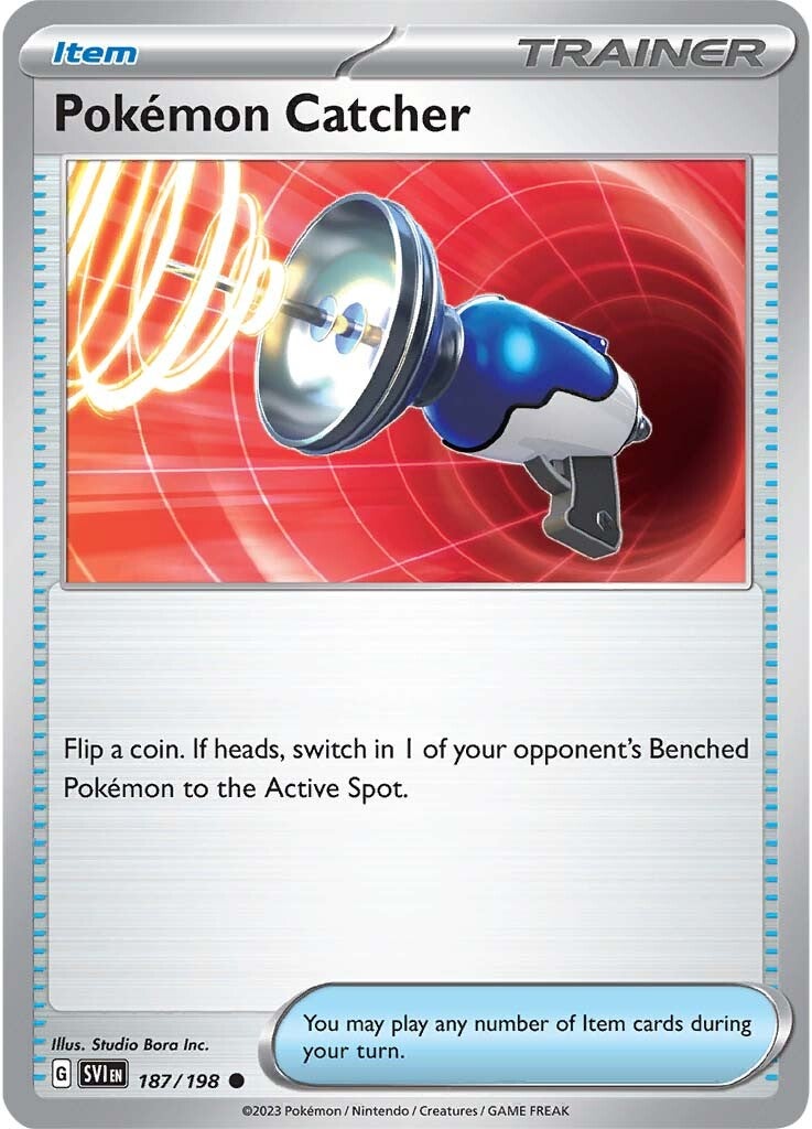 Pokemon Catcher (187/198) [Scarlet & Violet: Base Set] | Card Merchant Takapuna