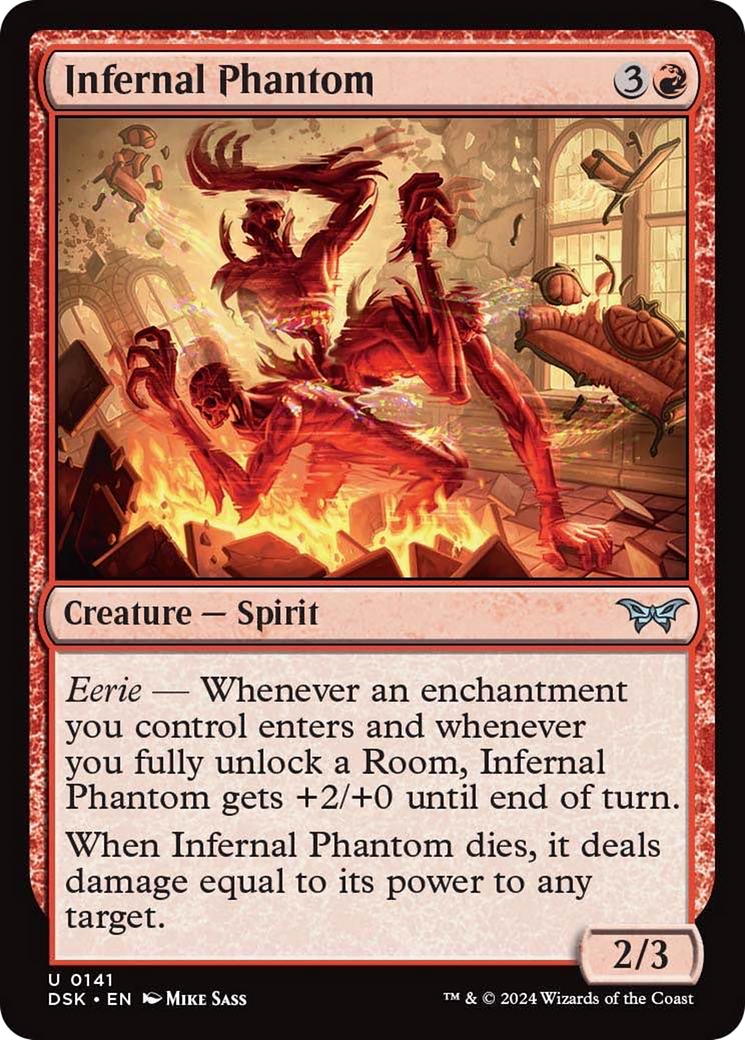 Infernal Phantom [Duskmourn: House of Horror] | Card Merchant Takapuna