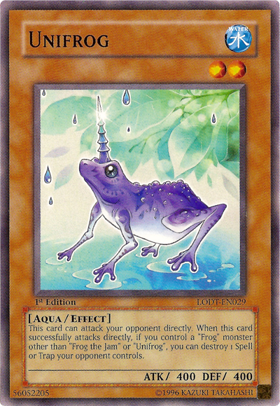 Unifrog [LODT-EN029] Common | Card Merchant Takapuna