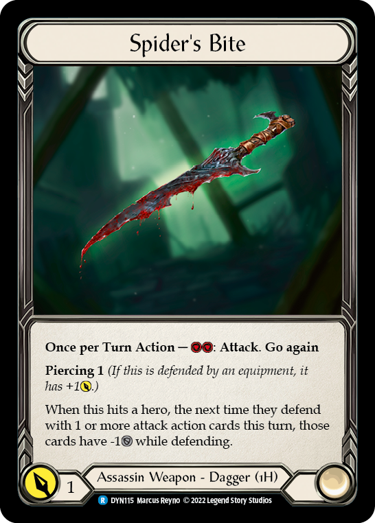 Spider's Bite [DYN115] (Dynasty) | Card Merchant Takapuna