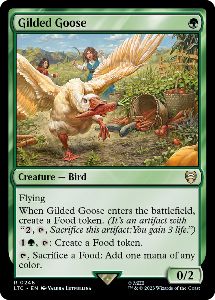 Gilded Goose [The Lord of the Rings: Tales of Middle-Earth Commander] | Card Merchant Takapuna