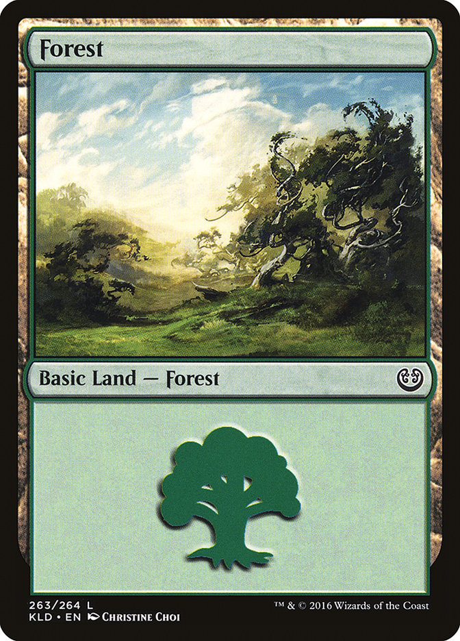 Forest (263) [Kaladesh] | Card Merchant Takapuna