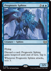 Prognostic Sphinx [Duskmourn: House of Horror Commander] | Card Merchant Takapuna