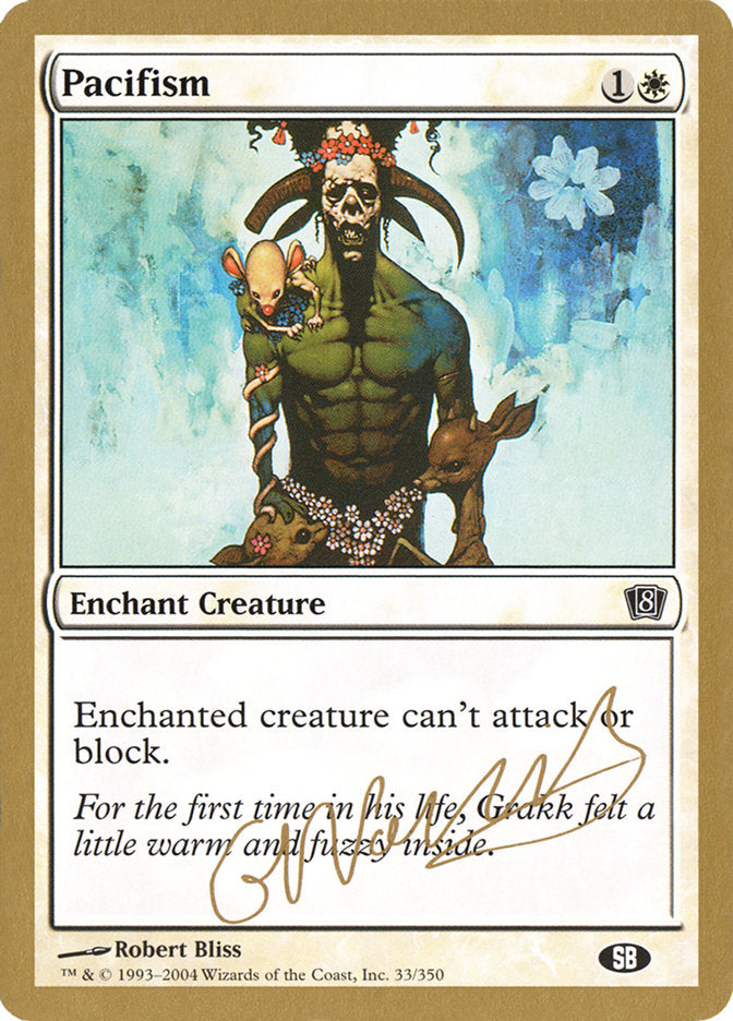 Pacifism (Gabriel Nassif) (SB) [World Championship Decks 2004] | Card Merchant Takapuna