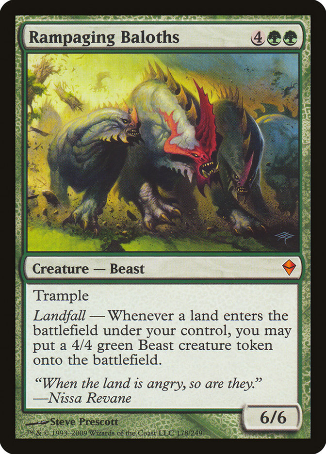 Rampaging Baloths (Oversized) [Oversize Cards] | Card Merchant Takapuna