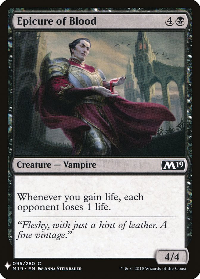 Epicure of Blood [Mystery Booster] | Card Merchant Takapuna