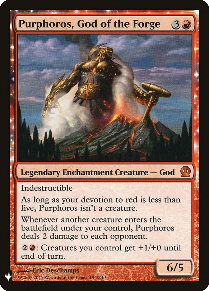 Purphoros, God of the Forge [Mystery Booster] | Card Merchant Takapuna