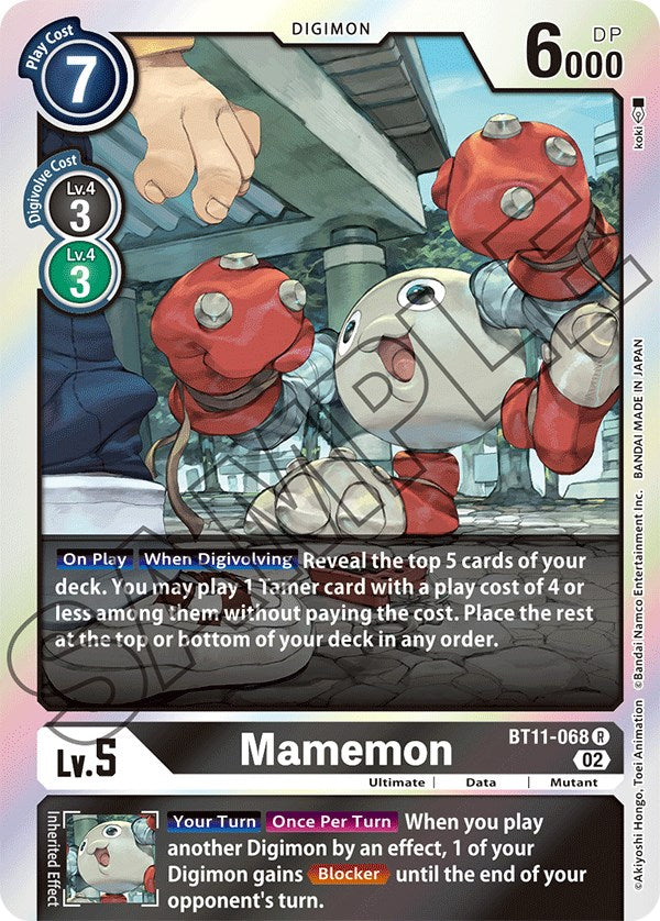 Mamemon [BT11-068] [Dimensional Phase] | Card Merchant Takapuna