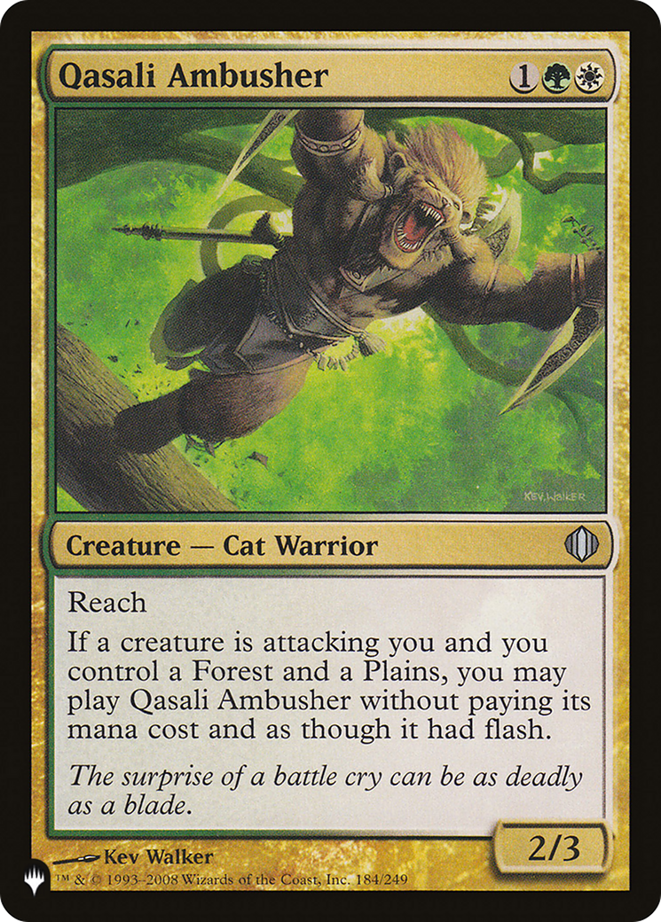 Qasali Ambusher [The List] | Card Merchant Takapuna