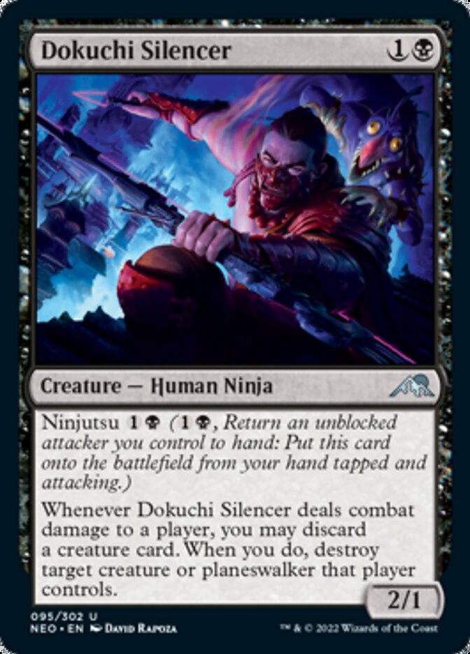 Dokuchi Silencer [Kamigawa: Neon Dynasty] | Card Merchant Takapuna