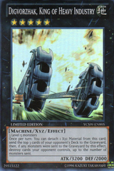 Digvorzhak, King of Heavy Industry [YCSW-EN005] Super Rare | Card Merchant Takapuna