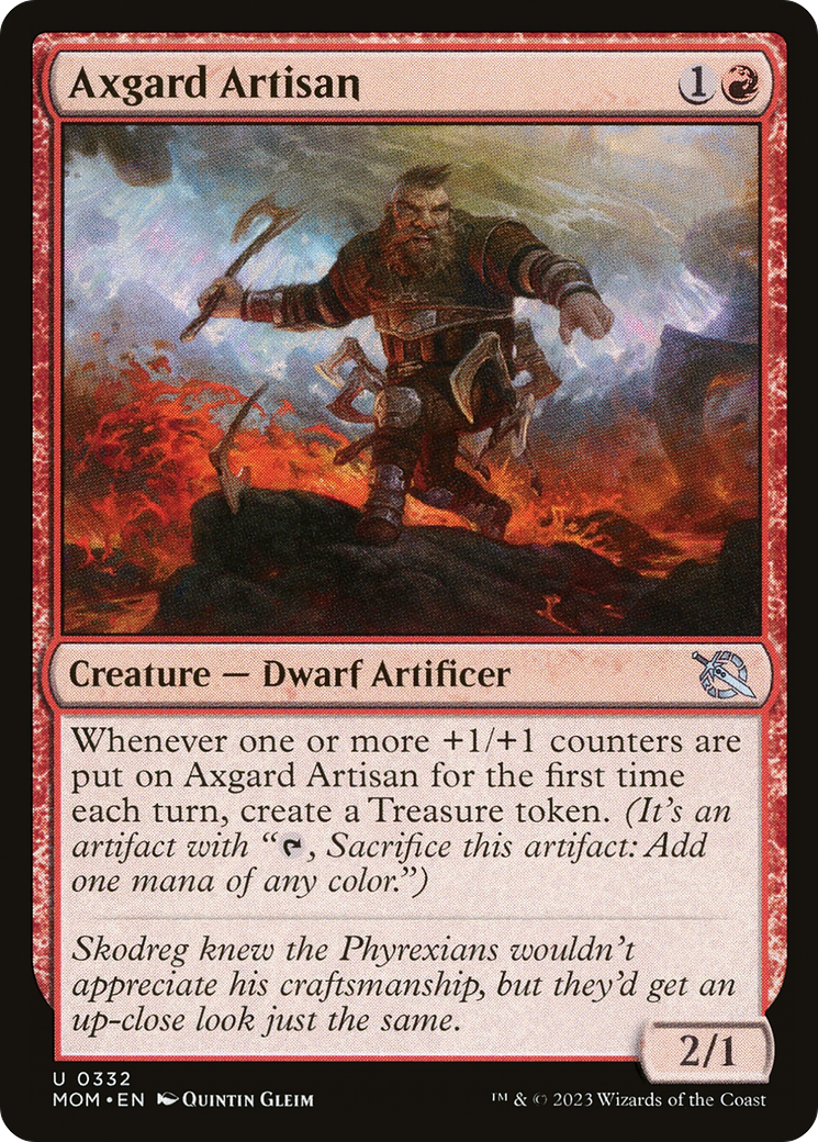 Axgard Artisan [March of the Machine] | Card Merchant Takapuna