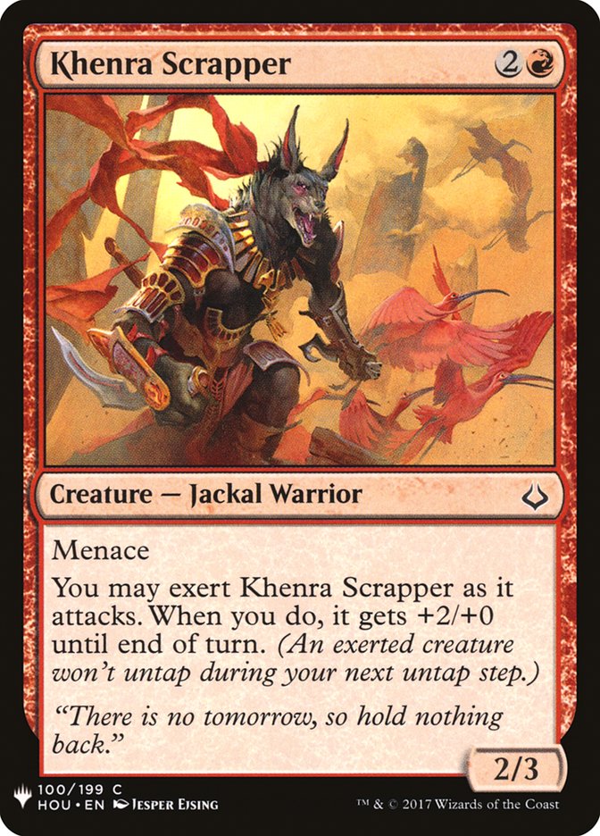 Khenra Scrapper [Mystery Booster] | Card Merchant Takapuna