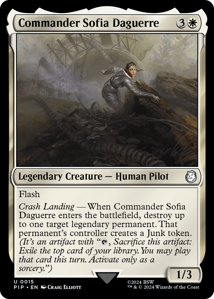 Commander Sofia Daguerre [Fallout] | Card Merchant Takapuna