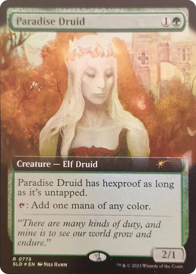 Paradise Druid (Extended Art) [Secret Lair Drop Series] | Card Merchant Takapuna