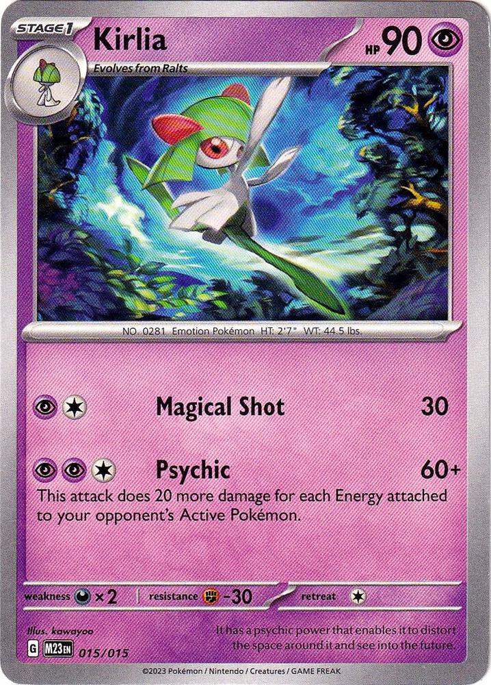 Kirlia (015/015) [McDonald's Promos: 2023 Collection] | Card Merchant Takapuna