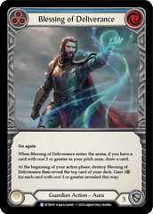 Blessing of Deliverance (Blue) [U-WTR056] (Welcome to Rathe Unlimited)  Unlimited Normal | Card Merchant Takapuna