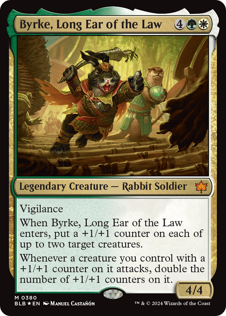 Byrke, Long Ear of the Law [Bloomburrow] | Card Merchant Takapuna