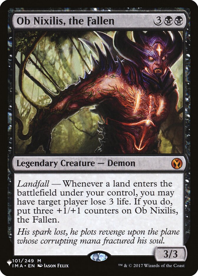 Ob Nixilis, the Fallen [The List] | Card Merchant Takapuna