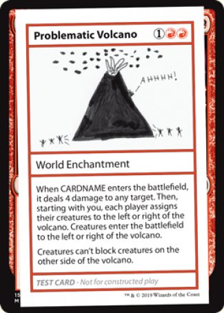 Problematic Volcano (2021 Edition) [Mystery Booster Playtest Cards] | Card Merchant Takapuna