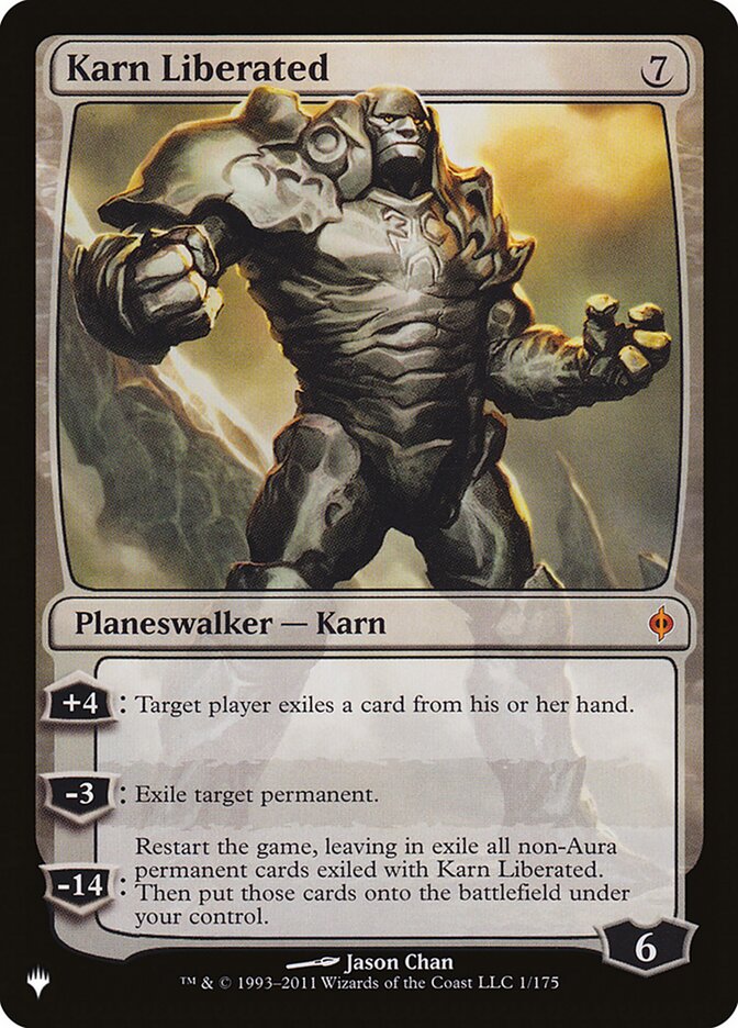 Karn Liberated [The List] | Card Merchant Takapuna