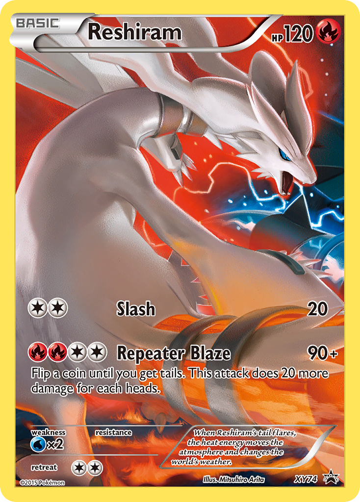 Reshiram (XY74) [XY: Black Star Promos] | Card Merchant Takapuna