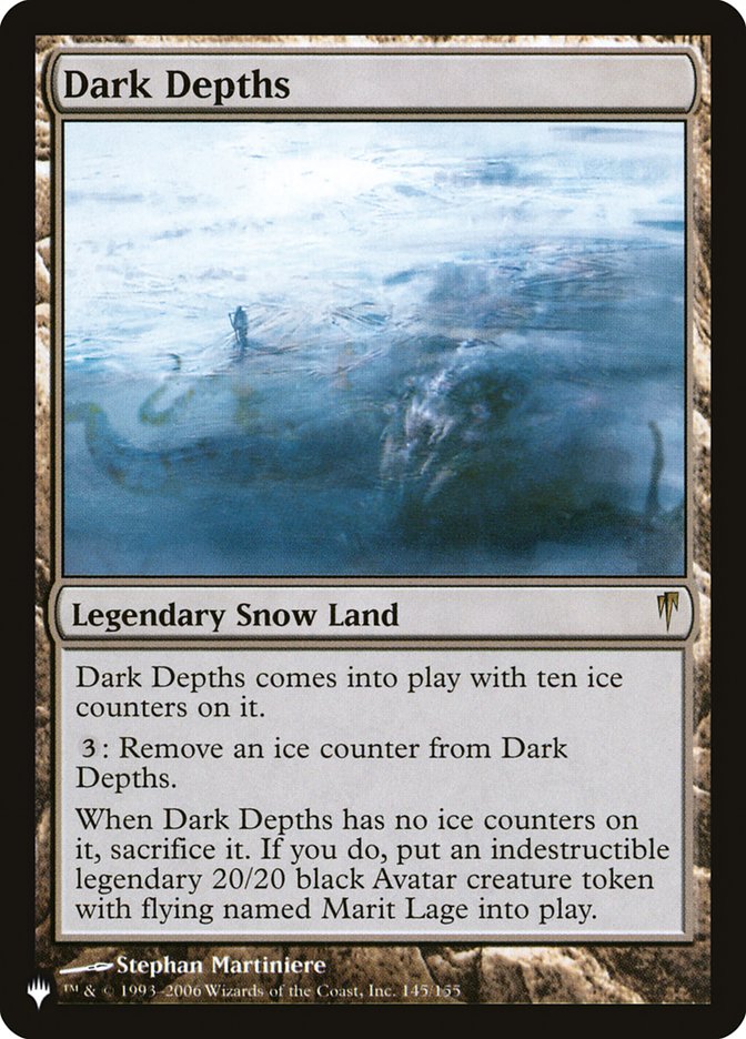 Dark Depths [The List] | Card Merchant Takapuna