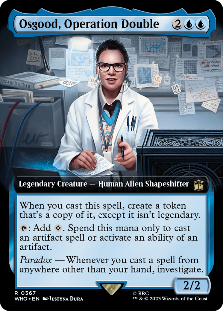 Osgood, Operation Double (Extended Art) [Doctor Who] | Card Merchant Takapuna