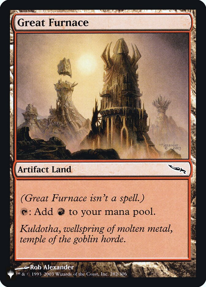 Great Furnace [Secret Lair: Heads I Win, Tails You Lose] | Card Merchant Takapuna