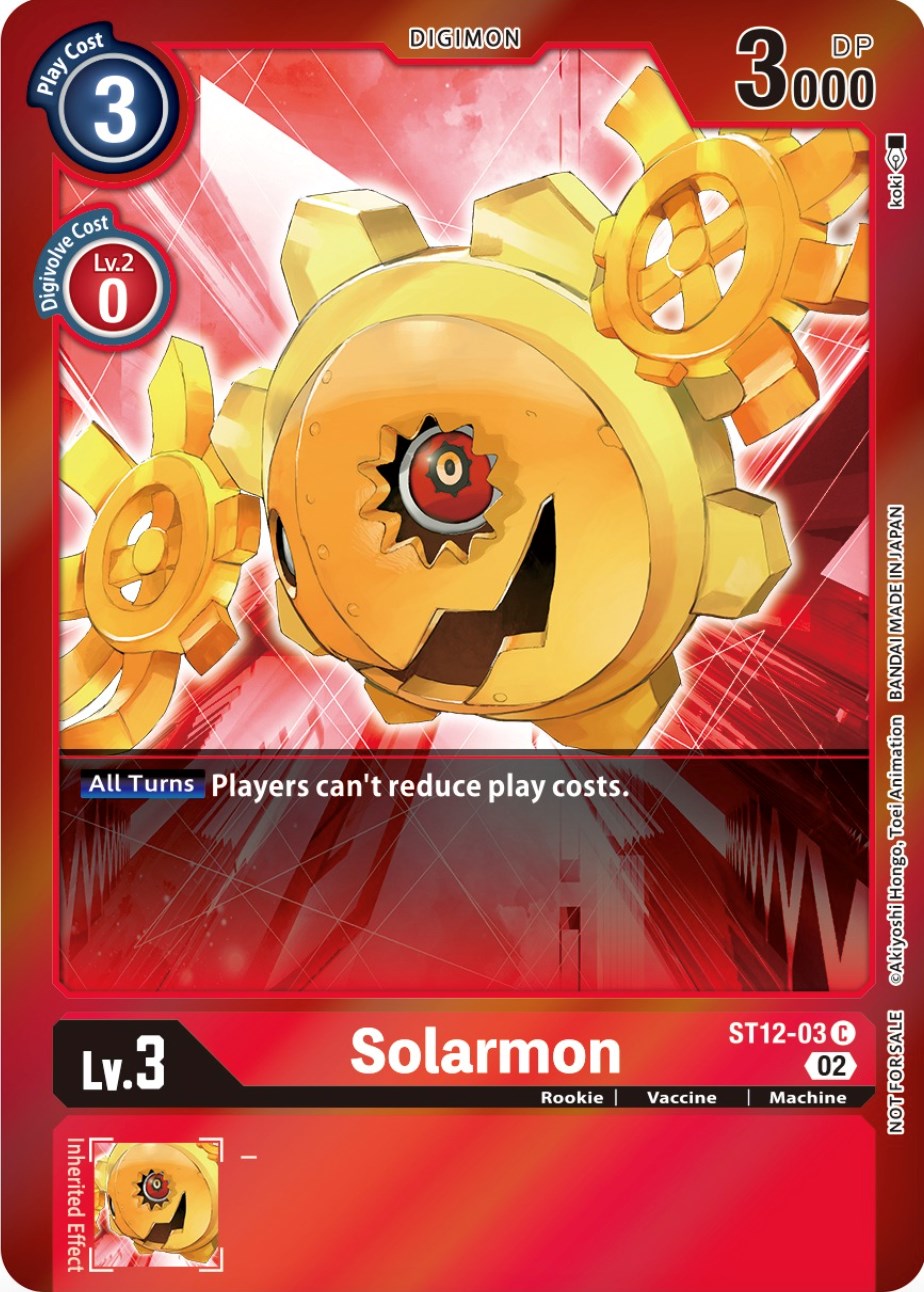 Solarmon [ST12-03] (Event Pack 4) [Starter Deck: Jesmon Promos] | Card Merchant Takapuna