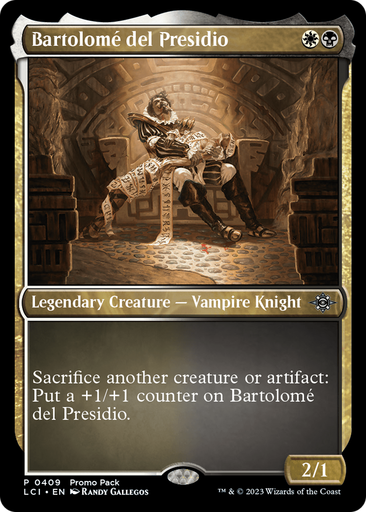 Bartolome del Presidio (Promo Pack) [The Lost Caverns of Ixalan Promos] | Card Merchant Takapuna