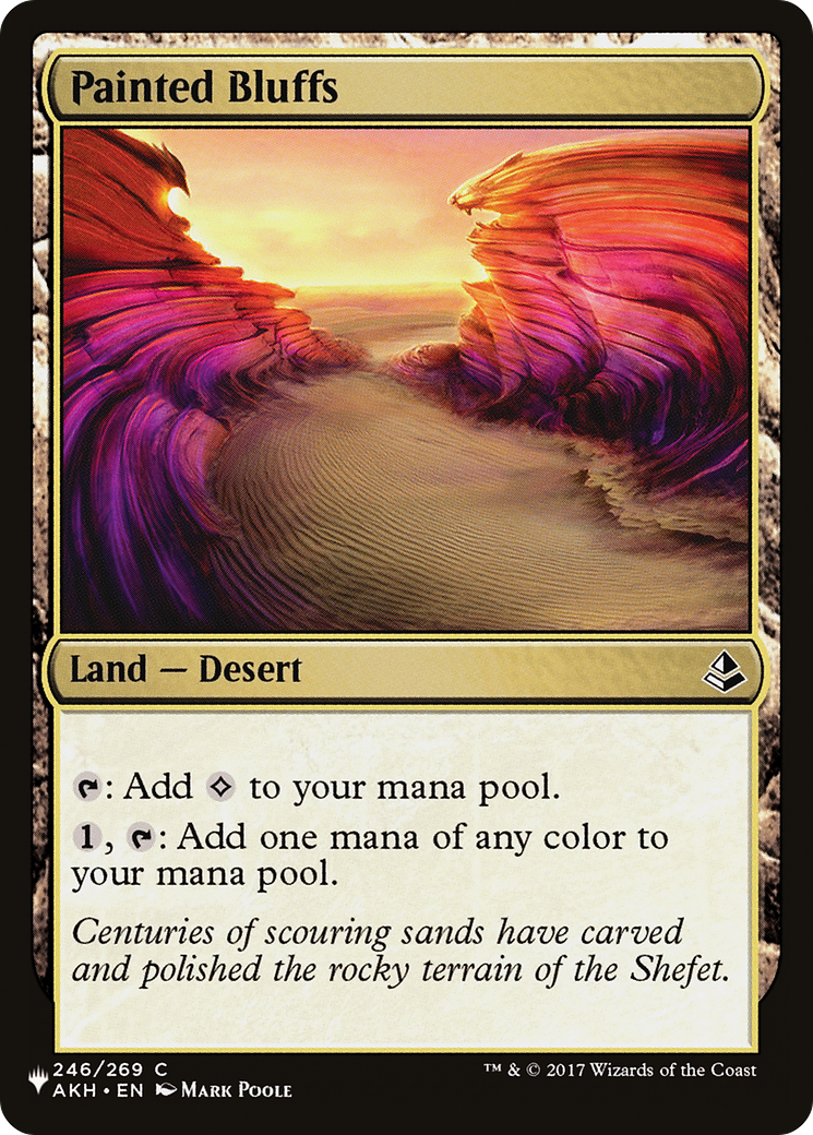 Painted Bluffs [The List] | Card Merchant Takapuna