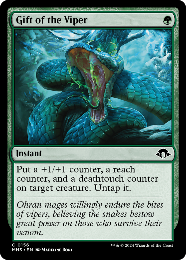 Gift of the Viper [Modern Horizons 3] | Card Merchant Takapuna