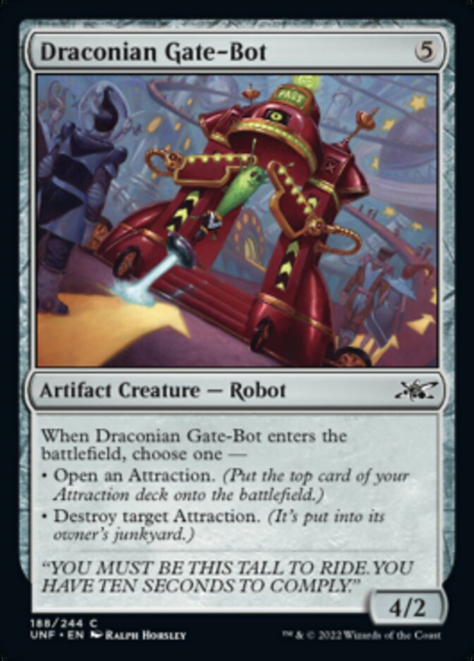 Draconian Gate-Bot [Unfinity] | Card Merchant Takapuna