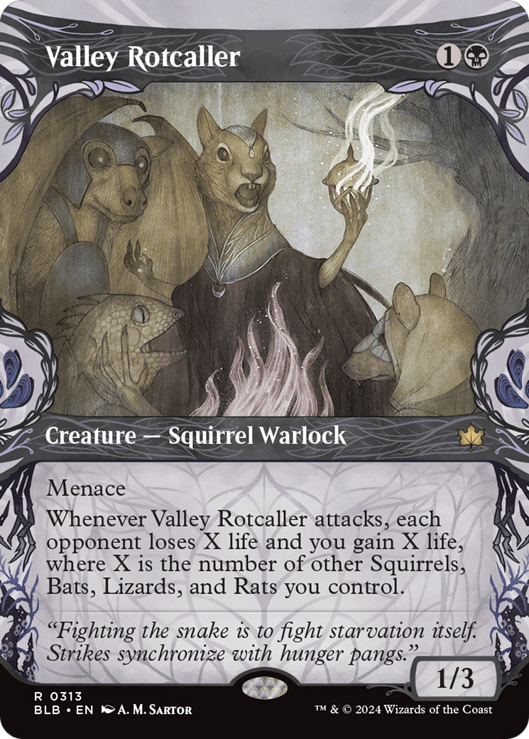 Valley Rotcaller (Showcase) [Bloomburrow] | Card Merchant Takapuna