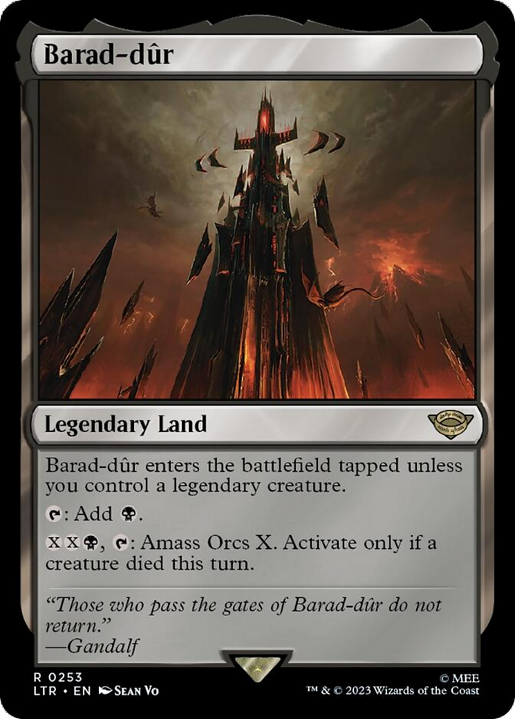 Barad-dur [The Lord of the Rings: Tales of Middle-Earth] | Card Merchant Takapuna