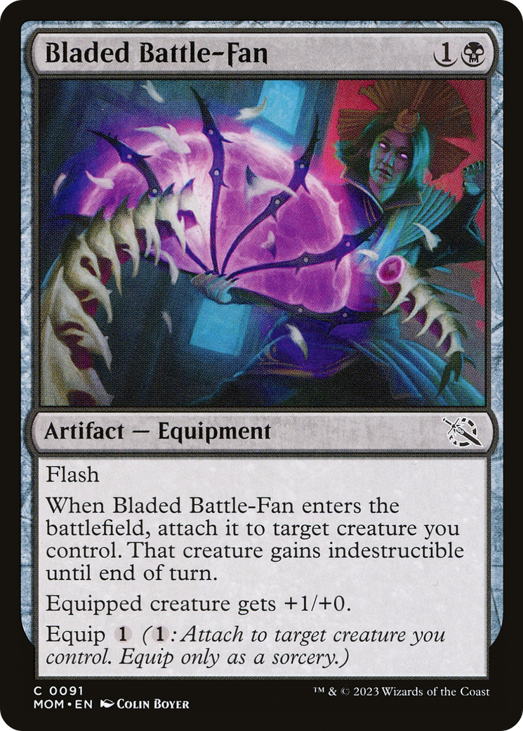 Bladed Battle-Fan [March of the Machine] | Card Merchant Takapuna