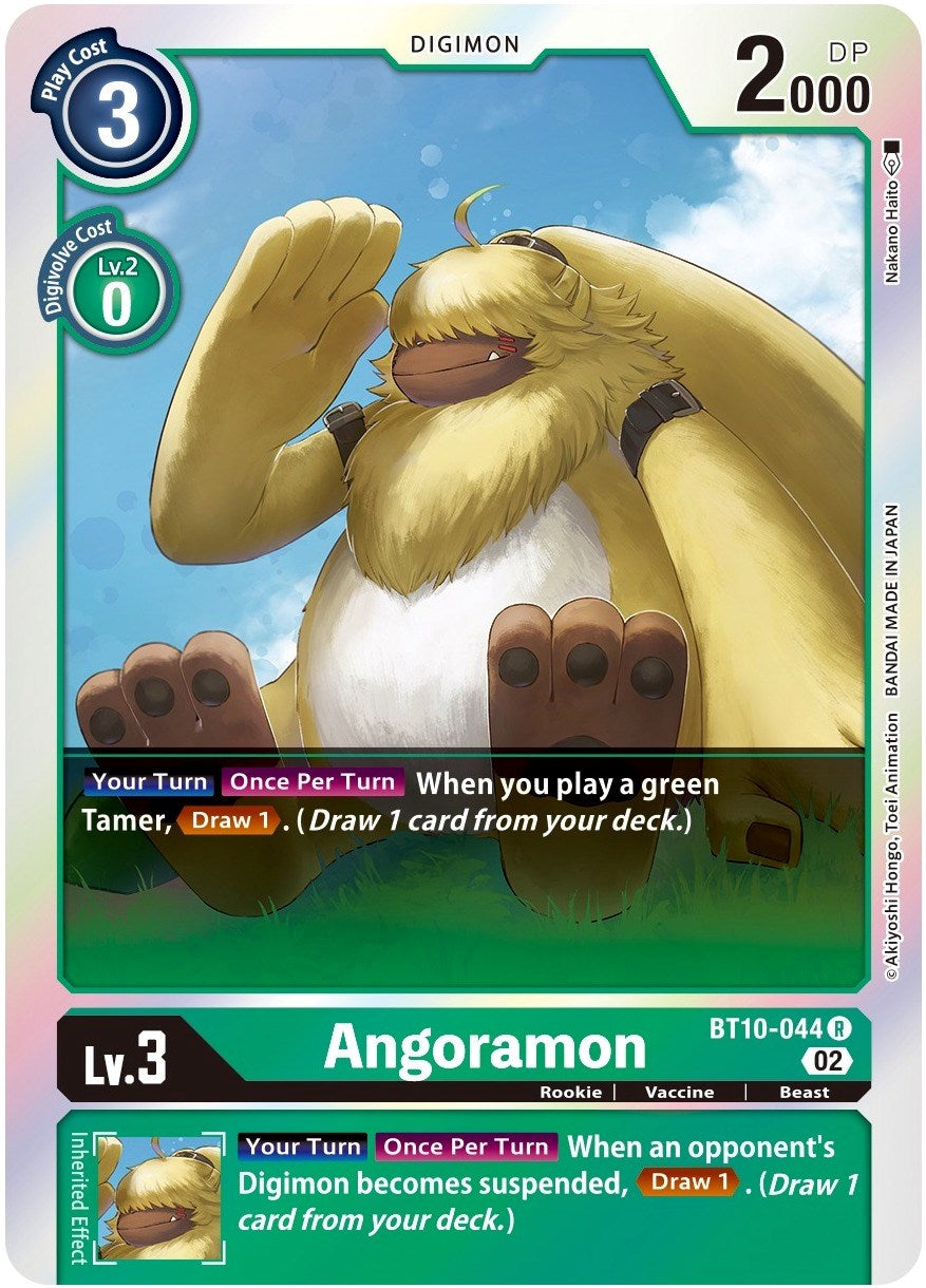 Angoramon [BT10-044] [Xros Encounter] | Card Merchant Takapuna